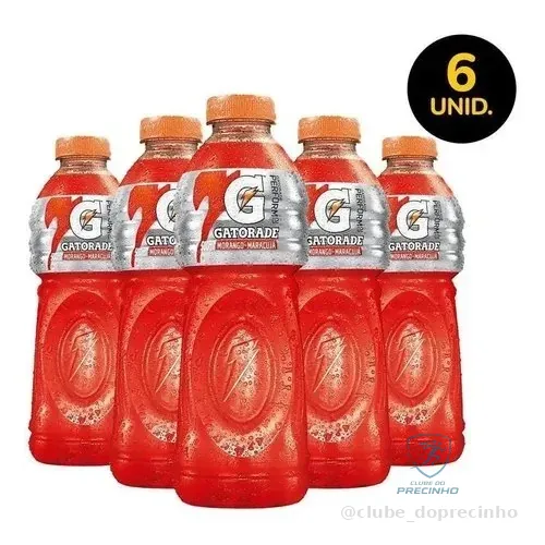 Isotônico Gatorade Morango com Maracujá Garrafa 500ml