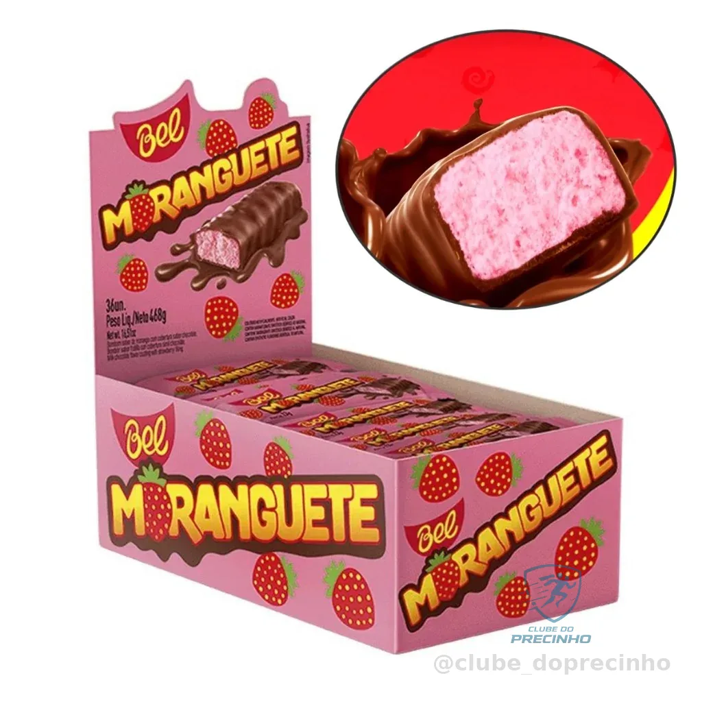 Chocolate Moranguete 468g C/36 Unidades 13g Bel