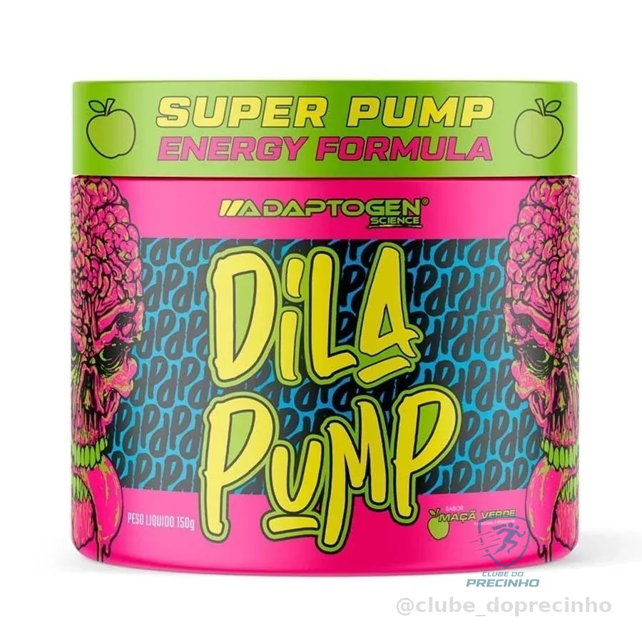 Pré Treino Sem Cafeína Adaptogen Dila Pump 150g
