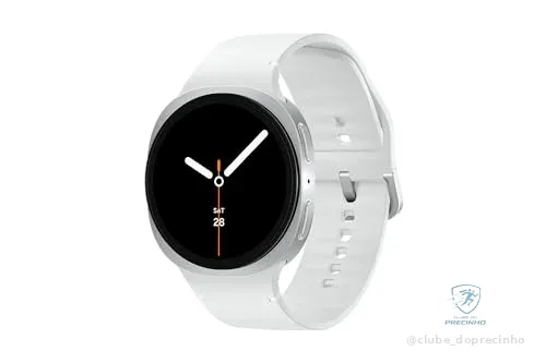 Samsung Galaxy Watch8 Smartwatch 40mm BT, Galaxy AI - Prata
