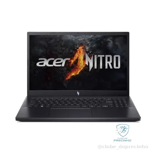 Notebook Gamer Acer Nitro V15 ANV15-41-R2GT AMD Ryzen™ 7 7735HS RTX 4050 16 GB RAM 512 GB SSD Full HD 15.6”