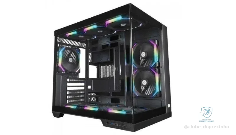 🔥 PARCELADO! Gabinete Redragon Wideload Pro CA-604B-PRO
