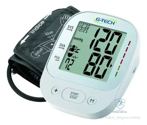 Aparelho De Pressão Digital De Braço G-tech La800 Branco