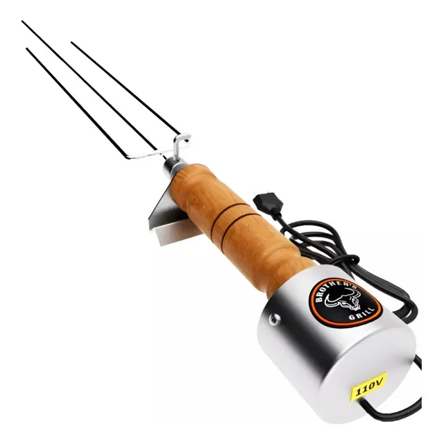 Espeto Giratório Elétrico Brothers Grill Linha Eco Churrasco