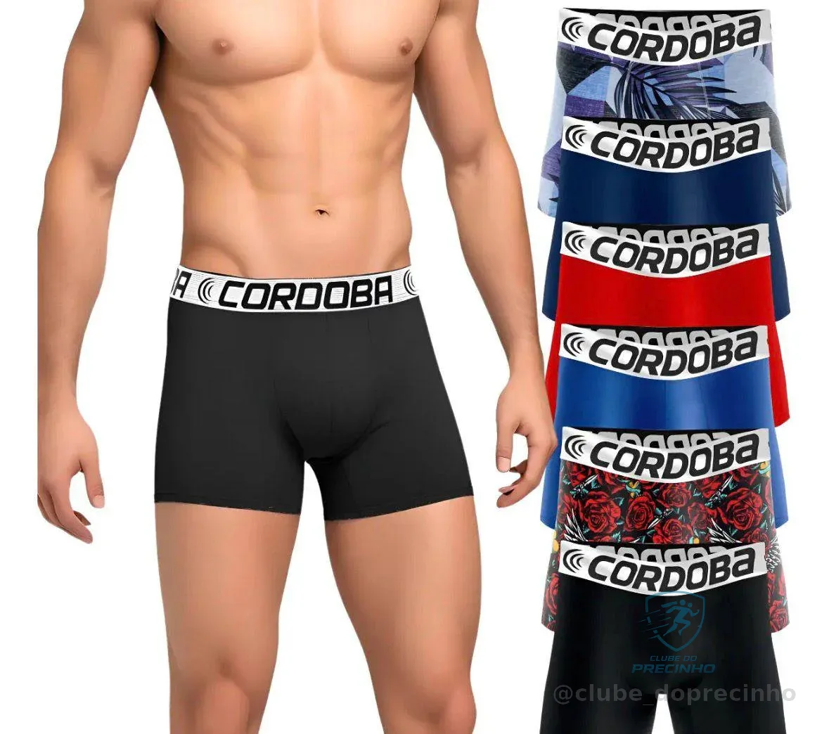 Kit 6 Cuecas Boxer Masculinas - Alta Qualidade Mercado Livre