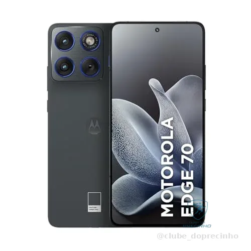 🔥🔥🔥🔥EITAAAAAA!! Smartphone Motorola Edge 70 5G - 256GB 24GB (8GB RAM + 16GB RAM Boost), Ultrafino, 3 cameras 50MP, Tela 1.5K extreme Amoled 120hz - Gadget Gray