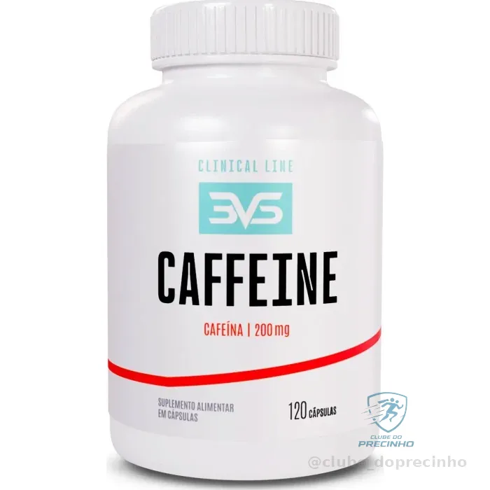 Cafeína 200mg - 120 cápsulas Mercado Livre