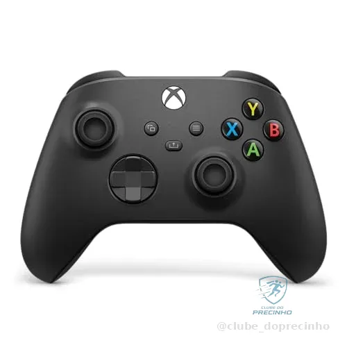 Controle Sem Fio para Xbox - Preto Carbono (Carbon Black)