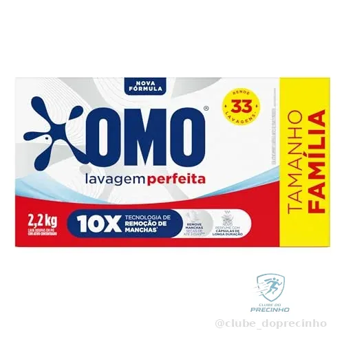 OMO Sabão Em Pó Lavagem Perfeita 2.2Kg