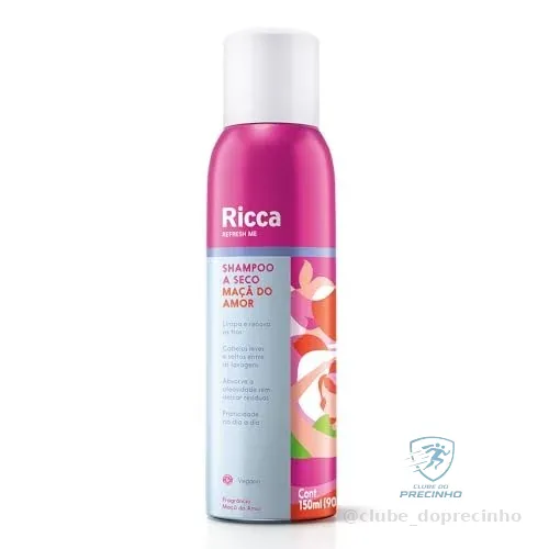 Ricca Shampoo A Seco Maçã do Amor 150ml