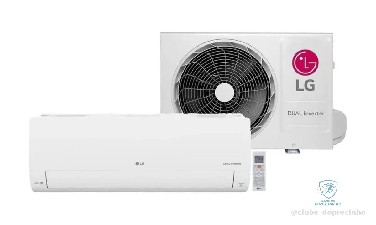 Ar Condicionado Split 12000 Btus Lg Dual Inverter Voice +ia Frio S3nq12ja31l.eb2gam1-220v