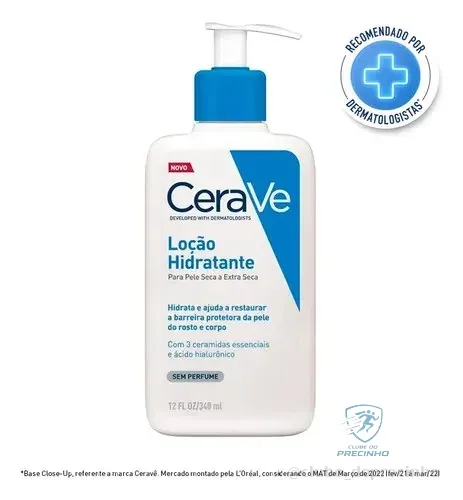 Loção Hidratante Para Pele Seca A Extra Seca 340ml Cerave Neutra