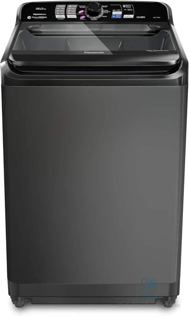 Máquina de Lavar Panasonic 15kg Titânio 127v NA-F150B1T