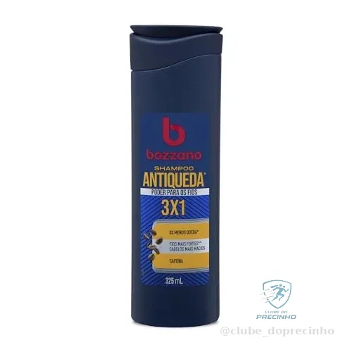 Bozzano Shampoo Antiqueda 3x1 325ml