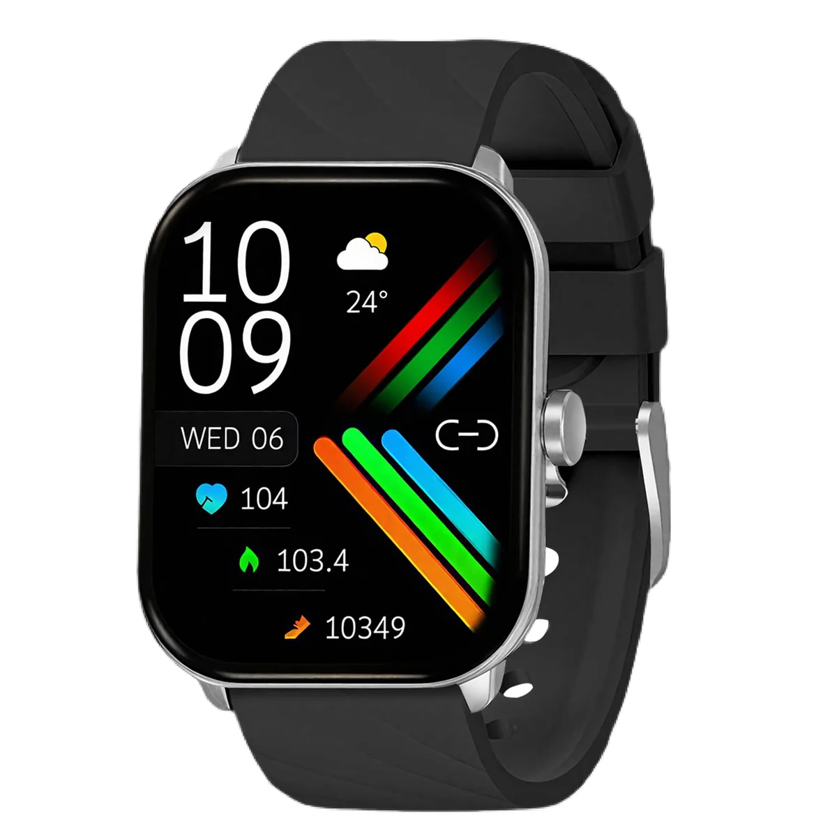 Relógio Inteligente com Tela Grande de 2.01”, Bluetooth Smartwatch, +100 Modos Esportivos e IP68 – FB045