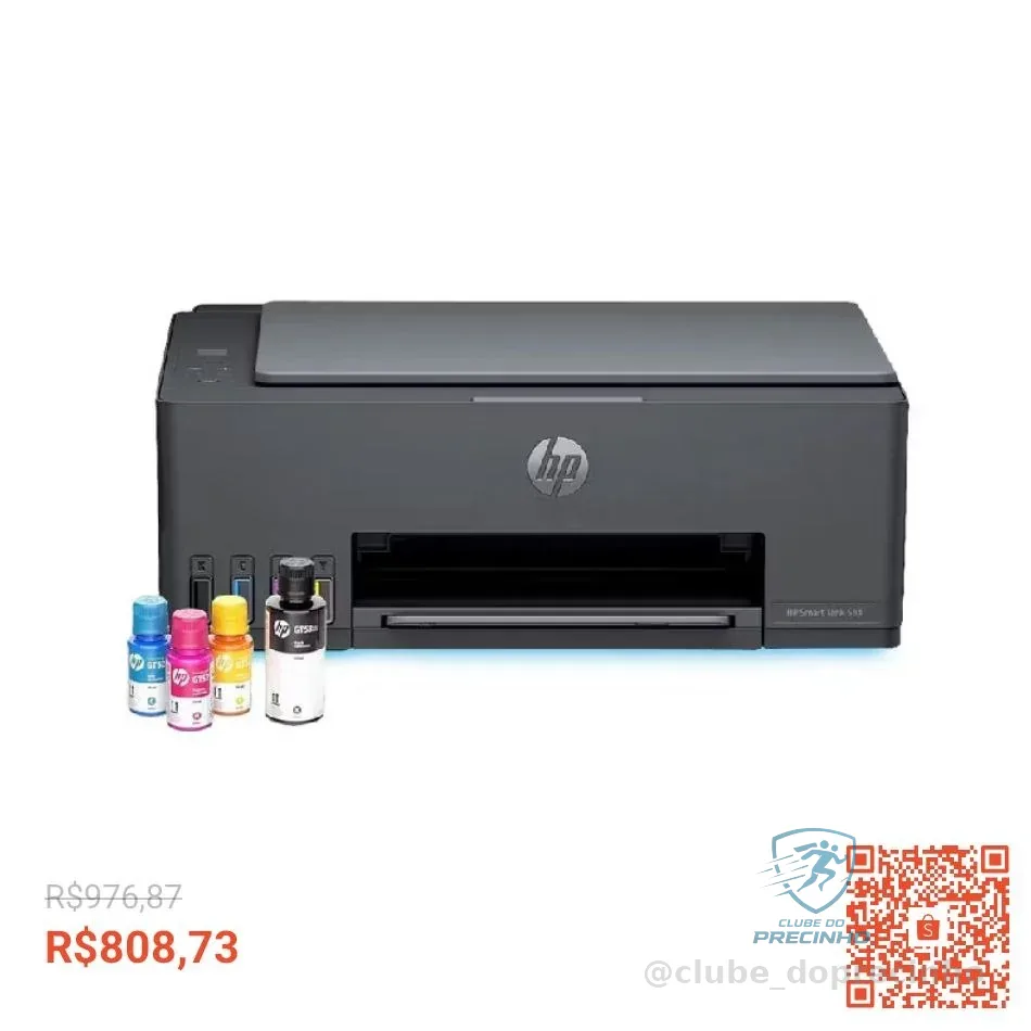 Impressora HP Multifuncional Smart Tank 584 Wi-Fi USB Bivolt
