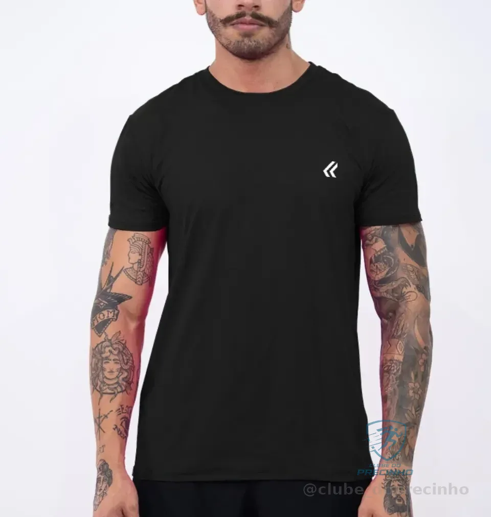 Camiseta Dry Fit Poliamida Treino Crossfit Corrida Lurk