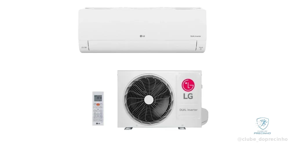 Ar Condicionado Split Dual Inverter LG Compact AI 9000 BTUs Frio 220V S3-Q09AAQAK