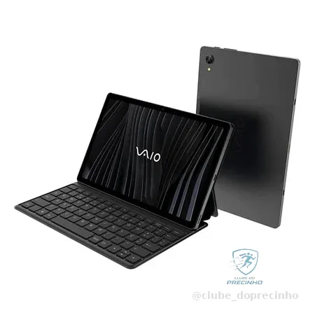 🔥 PARCELADO! Tablet Vaio Tl10 128GB 4GB 4G + Teclado Magnético 10,4” Preto