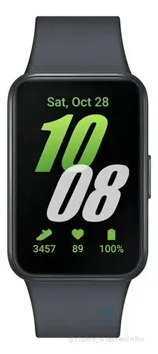 Smartwatch Samsung Galaxy Fit3 Display 1.6 Grafite Liso Grafit