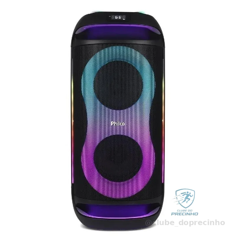 Caixa de Som Philco Extreme 800W Ex Bass PCX6702