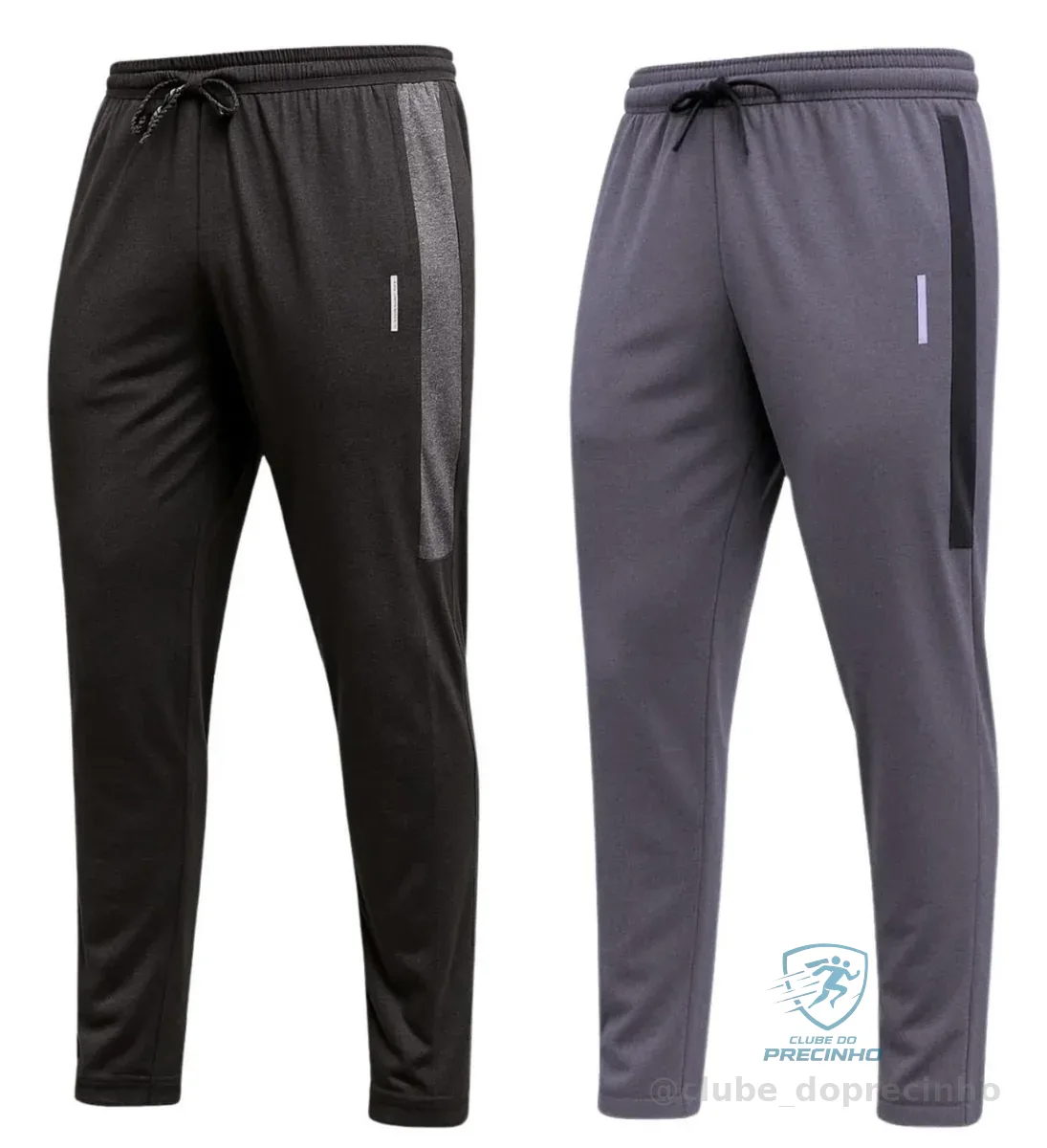 Kit 2 Calças Masculinas Jogger Tactel com Elastano Mercado Livre
