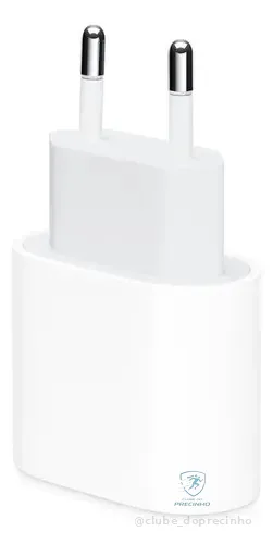 🔥 PARCELADO! Carregador Adaptador Usb-c De 20w Para iPhone Apple Branco A2465 - Distribuidor Autorizado