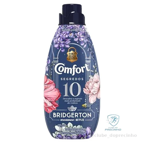 Comfort Amaciante Concentrado Bridgerton 10 Segredos 1L Edição Especial