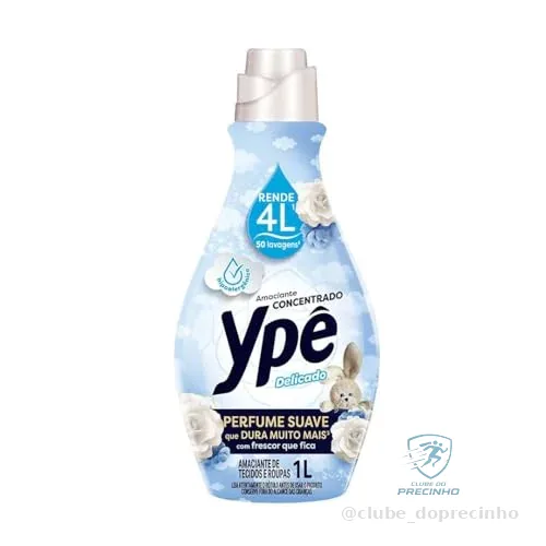 Ypê Amaciante Concentrado Delicado 1L