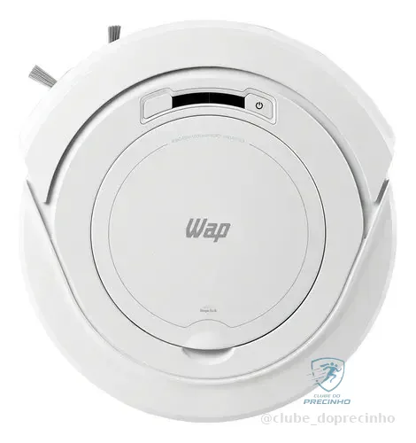 Robô Aspirador De Pó Wap Robot W90 Pérola Automático 3 Em 1 127/220v