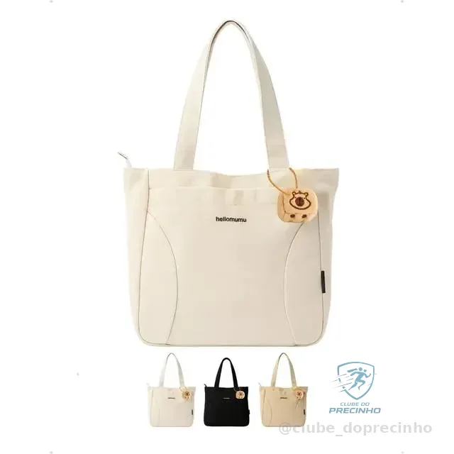 Bolsa Sacola Feminina Academia Viagem Grande Ombro Zíper Mercado Livre