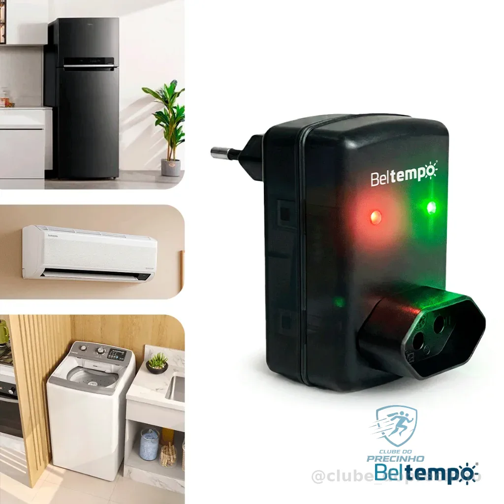 Protetor Anti Raio e Quedas Para Geladeira Freezer Com Temporizador Beltempo Shopee