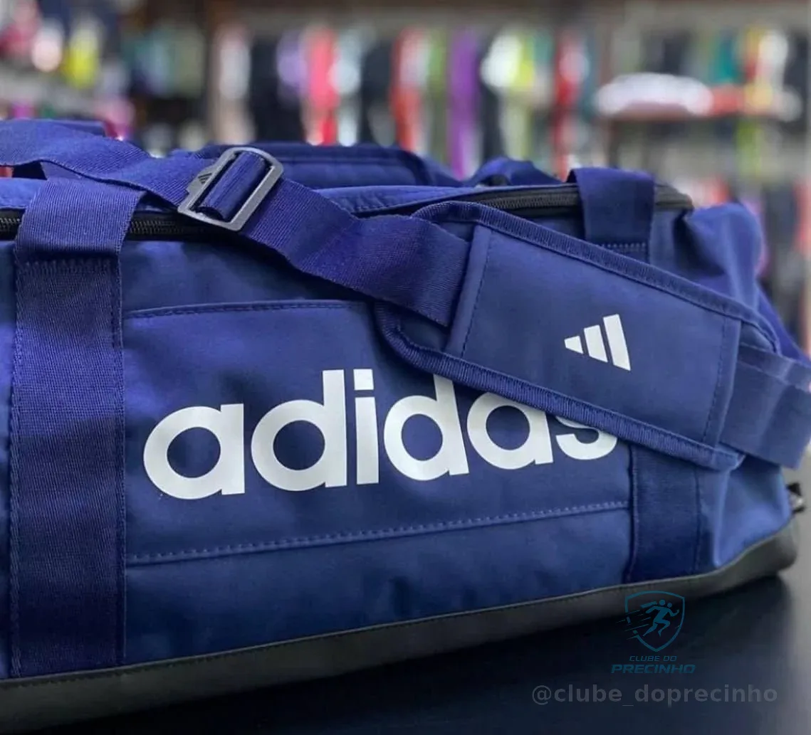 Mala Duffel Linear Média Adidas Mercado Livre