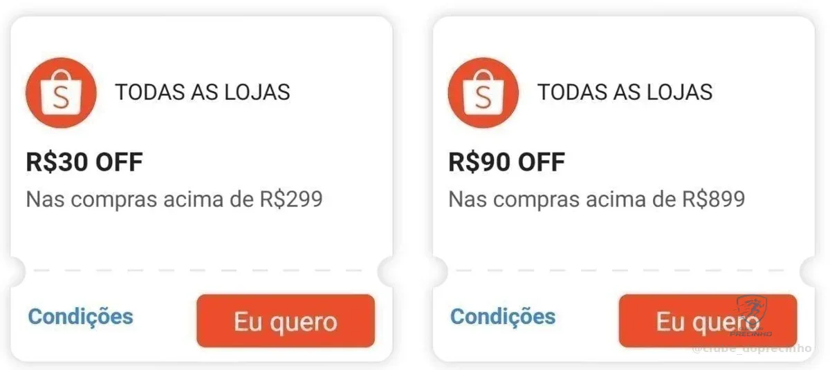 🔥 Cupons Shopee