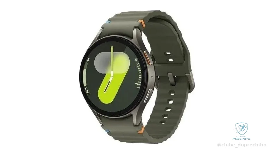 Samsung Galaxy Watch7 Smartwatch 44mm Bluetooth, Galaxy AI, Tela em Cristal de Safira, GPS de Dupla Frequência, Monitoramento avançado de saúde, sono e de coração, Processador de 3nm - Verde