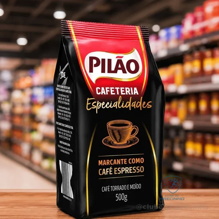 CAFE PILAO CAFETERIA ESPECIALIDADES ESPRESSO POUCH 500G