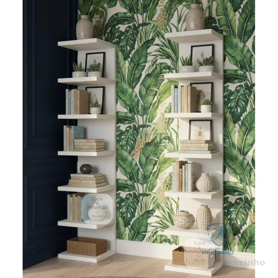 Torre De Prateleira Estante 170 Cm E 85 Cm Multiuso Quarto decoração Estante  Perfumes Quarto-105 Shopee