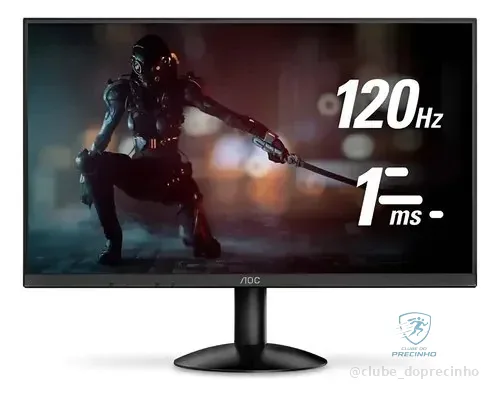 Monitor 21,5 Aoc Fhd  22b30hm2 Gaming Widescreen Va Vga Hdmi Preto 127/220v