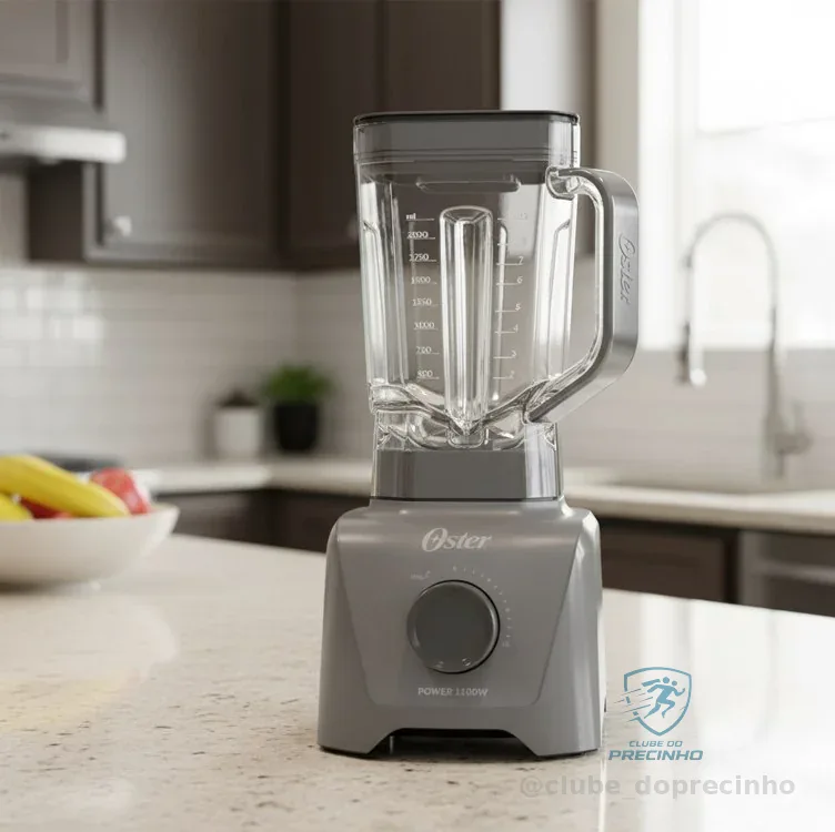 Liquidificador Oster 1100 Full 3,2L Cinza OLIQ606-220