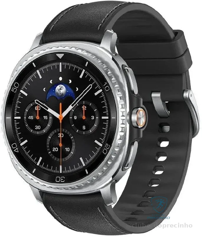 🔥 PARCELADO! Samsung Galaxy Watch8 Classic Smartwatch 46mm LTE, Galaxy AI - Preto