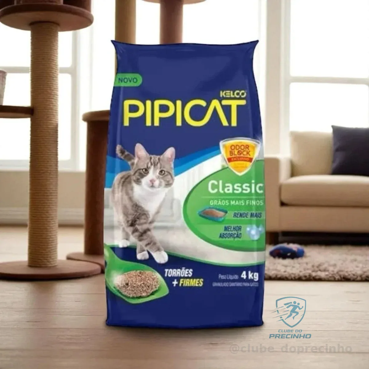 Pipicat Granulado Sanitario Classic 4 kg