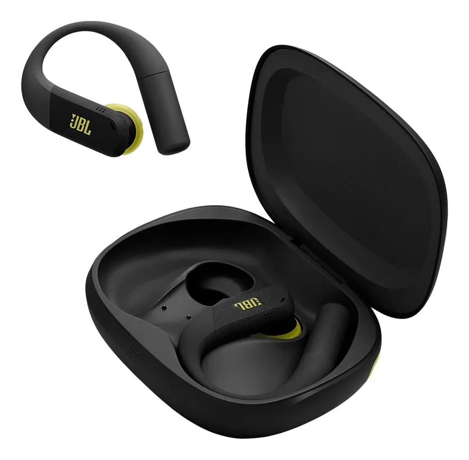 Fone De Ouvido Jbl Bluetooth Sem Fio Endurance Peak 4- Preto Preto
