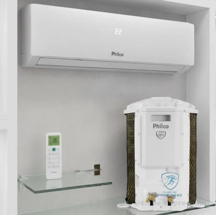 🔥 PARCELADO! Ar Condicionado Split Hi Wall Philco 9000 BTU/h Frio PAC9FI – 220 Volts