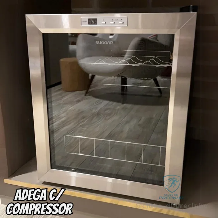 SUGGAR ADEGA LYON 13 GARRAFAS COMPRESSOR 110V AD1511IX