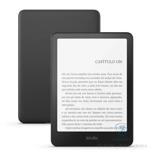 🔥 PARCELADO! Kindle Paperwhite 16 GB (Geração mais recente) - O Kindle mais rápido já lançado, com nova tela antirreflexo de 7” e bateria que dura semanas - Cor Preta