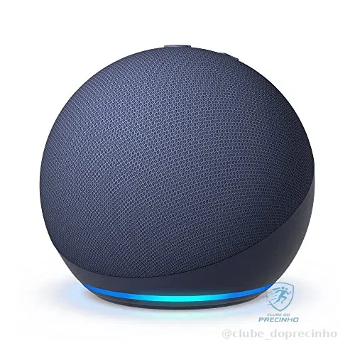 🔥 PARCELADO! Echo Dot (Geração mais recente) | Smart speaker com Alexa, som vibrante e potente, Wi-Fi e Bluetooth | Cor Azul, com Acesso Antecipado à Alexa+