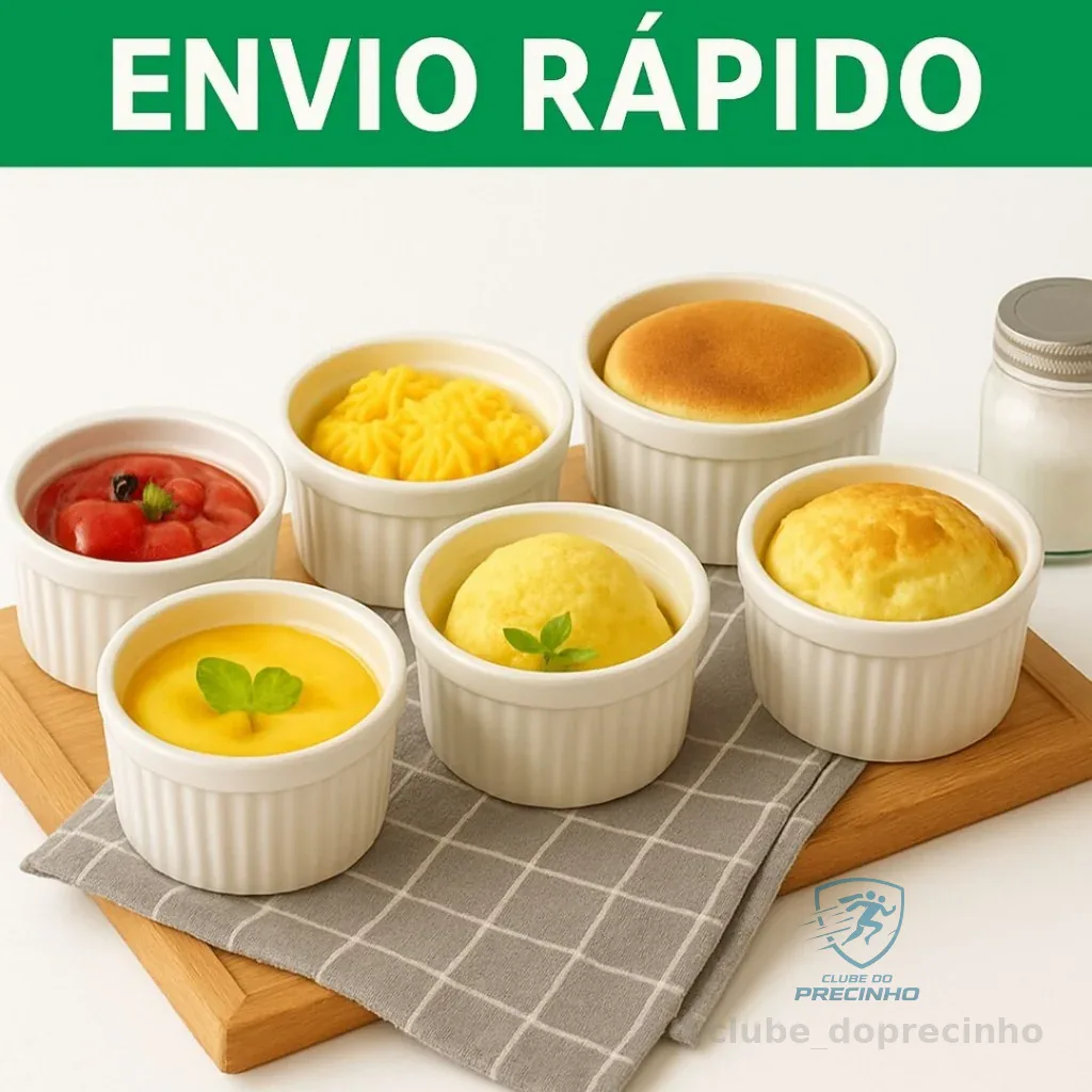 Kit 5 à 50 Cumbuca Ramekin Plástico 100ml canelado servir Molho Petisco Buffet Festa Aniversário Shopee
