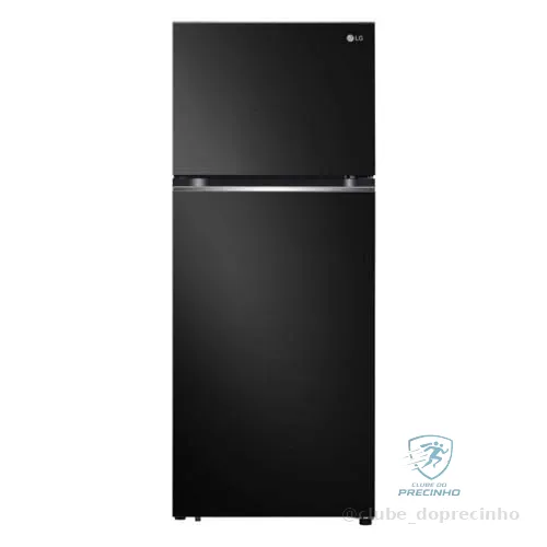 Geladeira LG Inverter Top Freezer 395L Black GN-B392PXG - 127V