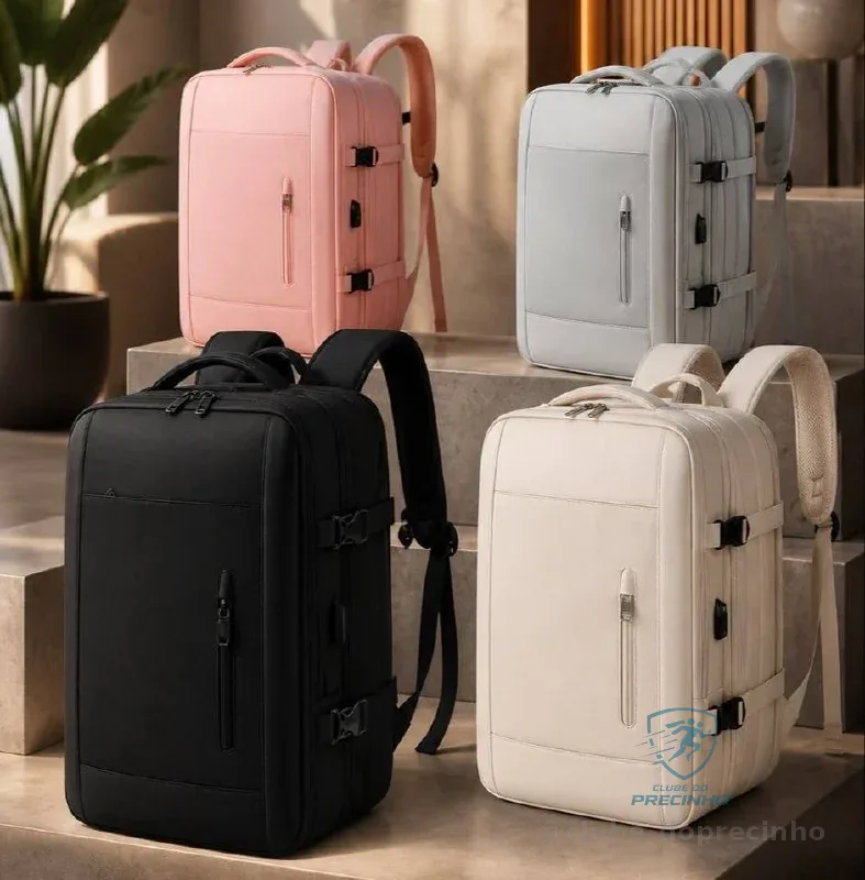 Mochila Viagem Executiva Grande Notebook Masculina Feminina Mercado Livre