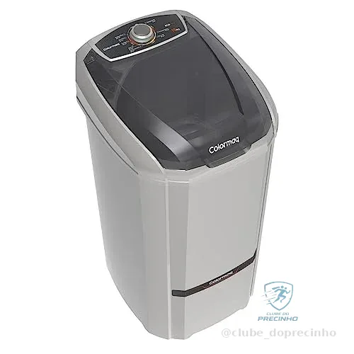 Colormaq Máquina de Lavar Roupa Semiautomática Tanquinho 15 KG LCS 15 Prata 127V